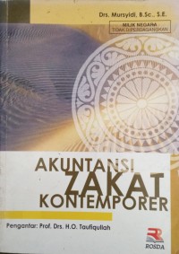 Image of Akuntansi Zakat Kontemporer