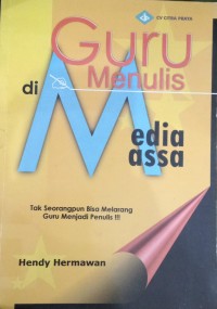 Image of Guru Menulis di Media Massa